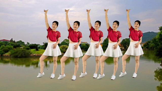 动感健身广场舞《哥哥妹妹一起嗨》动感时尚,