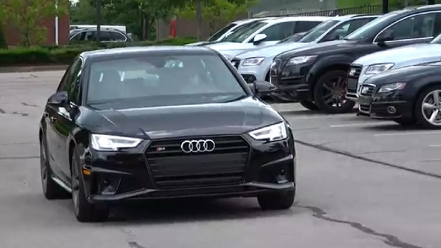 19款奥迪S4到店实拍 3.0L双涡轮V6 放弃宝马M340