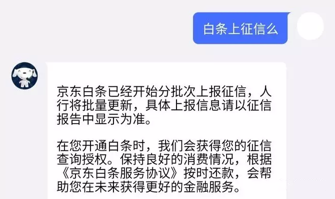 京东白条上征信了花呗还能用吗