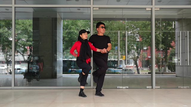 双人水兵舞《热线你我他》音乐动感舞步时尚