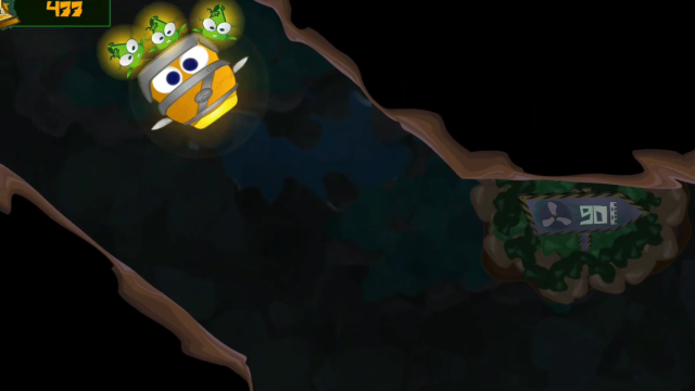 萤火虫大冒险：小萤火虫跑进危险矿洞，大萤火虫去拯救他们！
