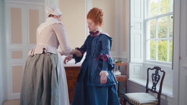 服饰时尚文化 十八世纪的英式晚礼服原来长这样