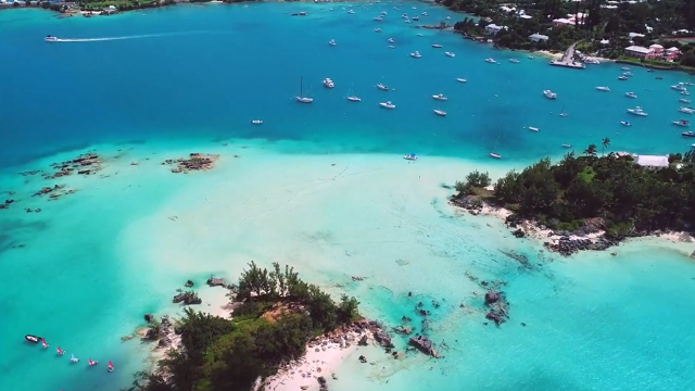 带你领略不一样的异国风，“魔鬼岛”百慕大群岛航拍！