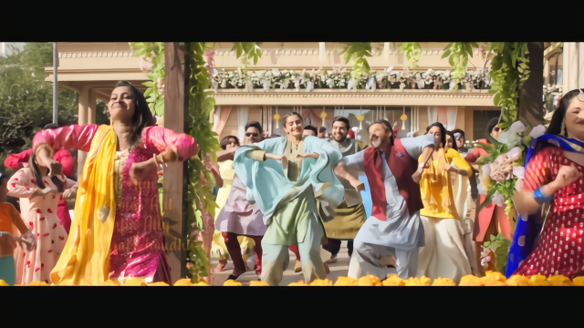 印度电影《遇见女孩的感觉》婚礼舞蹈排练精彩歌舞片段.