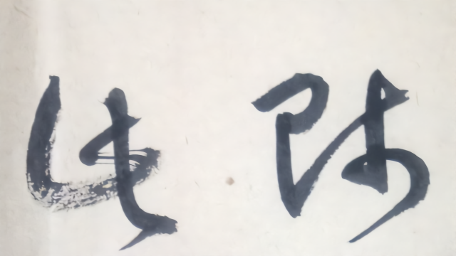 草书：贾岛诗一首《寻隐者不遇》松下问童子