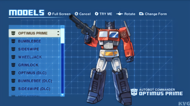 变形金刚G1动画片人物变身过程