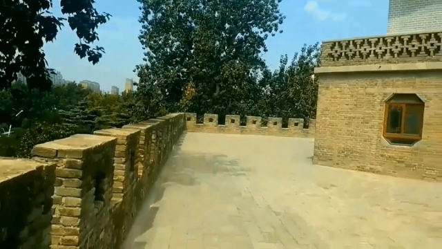 实拍安阳三角湖公园及古城墙遗址