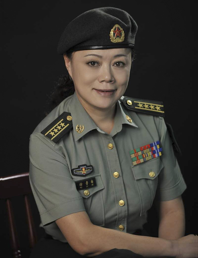 身着07式武警礼服的大校军官  2015年12月31日,陆军领导机关,火箭军