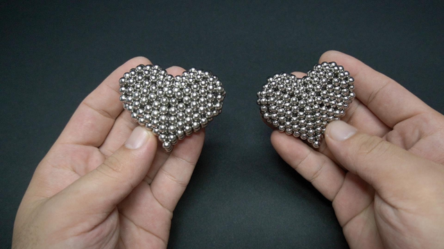 用巴克球制作小“爱心”，祝有情人终成眷属！214颗磁珠