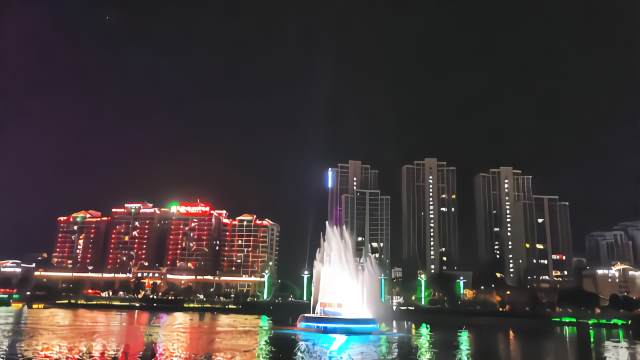 十年前曾是亚洲第一高的河源新丰江音乐喷泉8