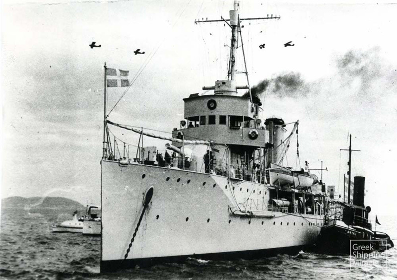 探秘"飞鸿"号:陨落西方的原中国巡洋舰,二战被意大利潜艇击沉