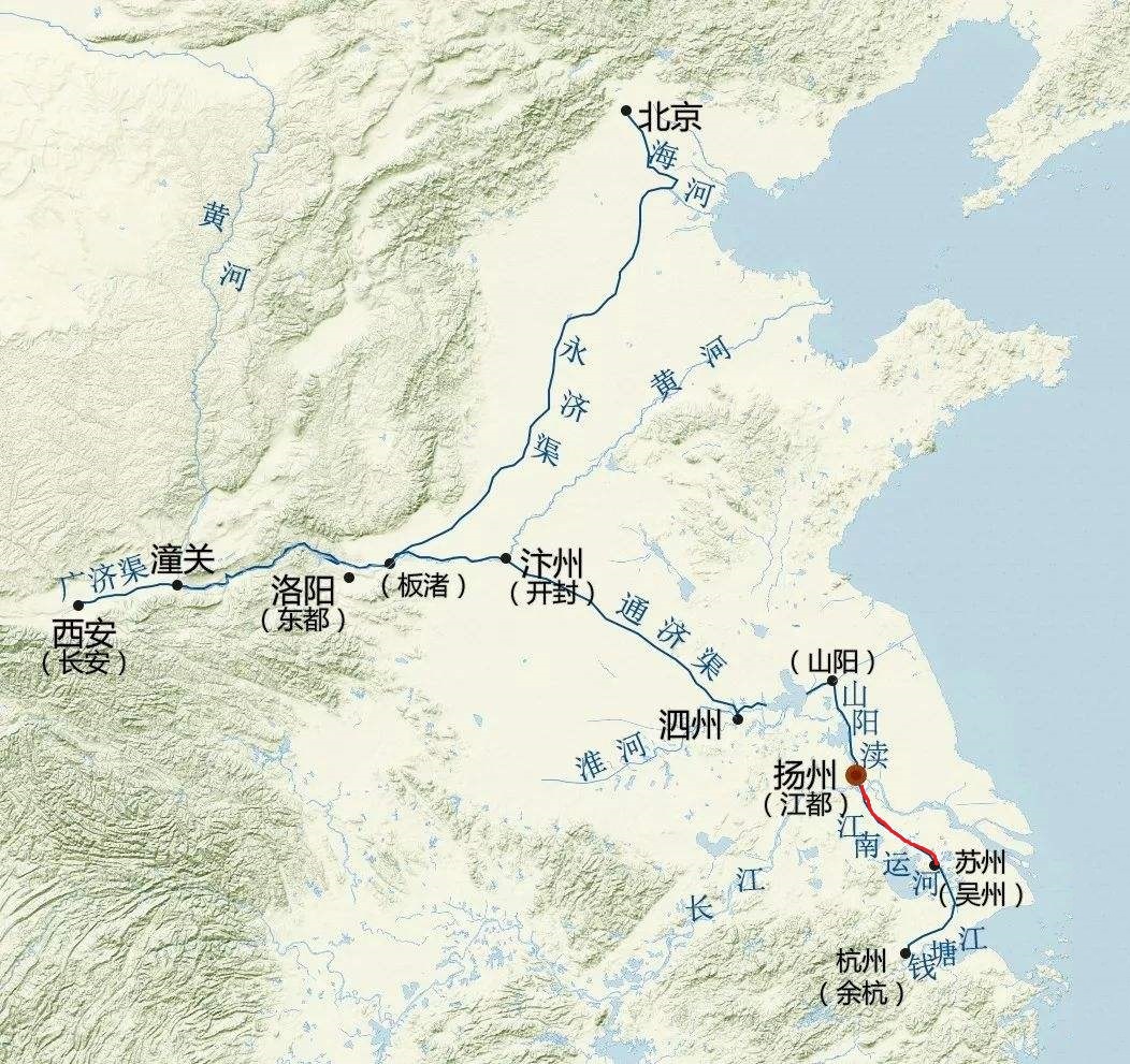 京杭大运河,中国1000年来一直运行的京沪大动脉