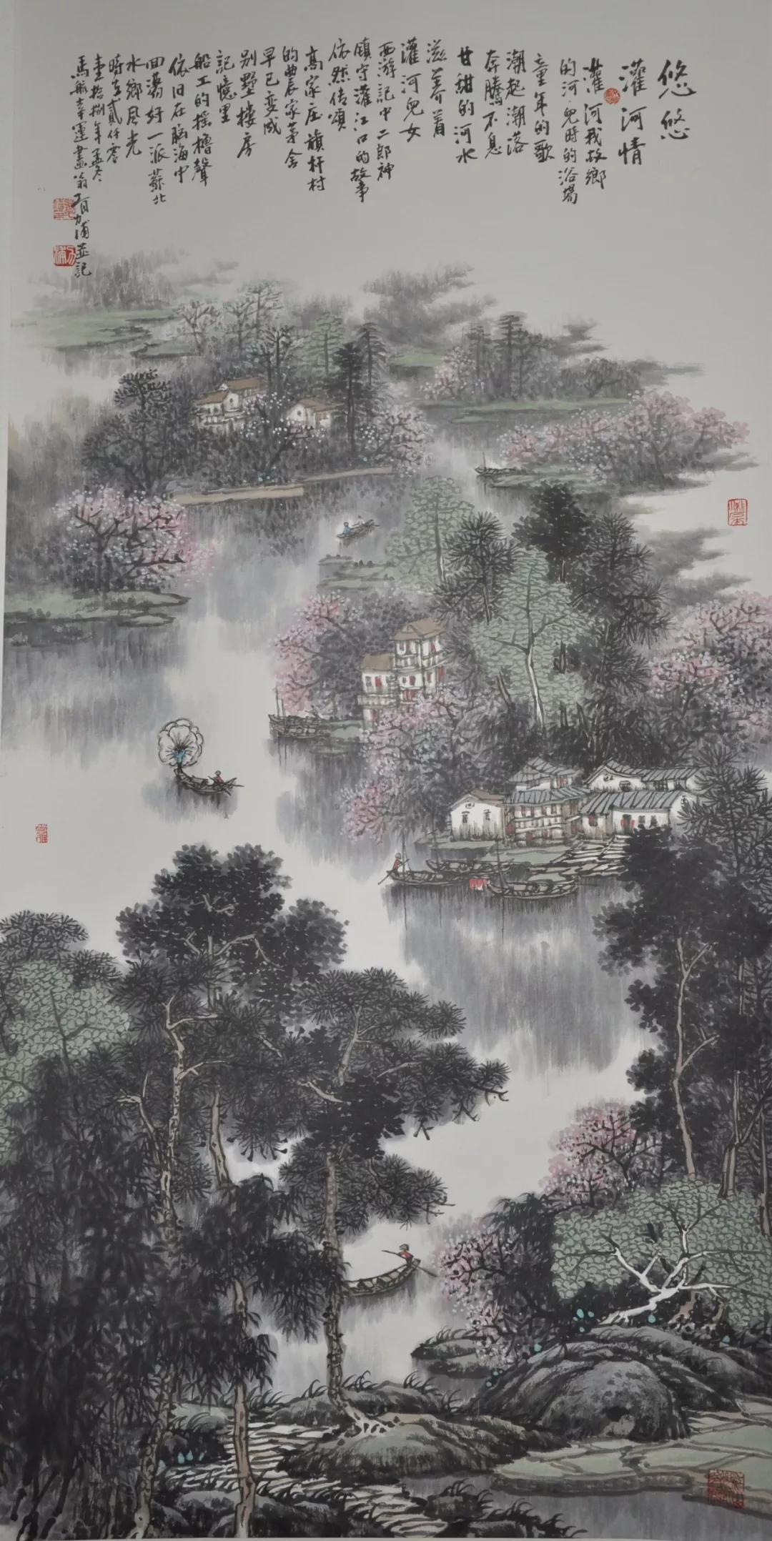 中国画坛实力派山水画家—胥力浦