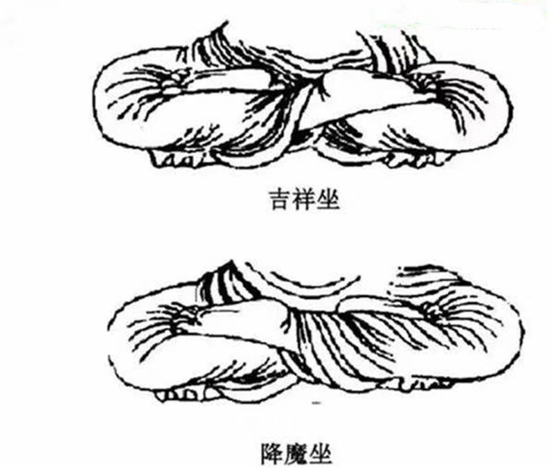 易筋洗髓功之打坐—趺跏坐的七支坐法__凤凰网