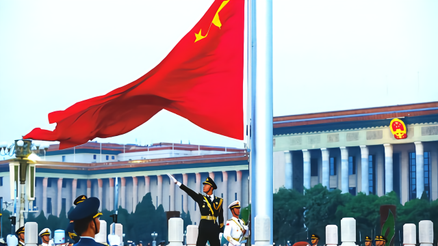 为什么36名礼兵天安门升国旗,只升到28.3米,而