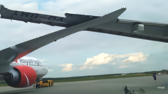 俄航飞北京航班在跑道与另一架飞机发生机翼相撞事故 无人伤亡