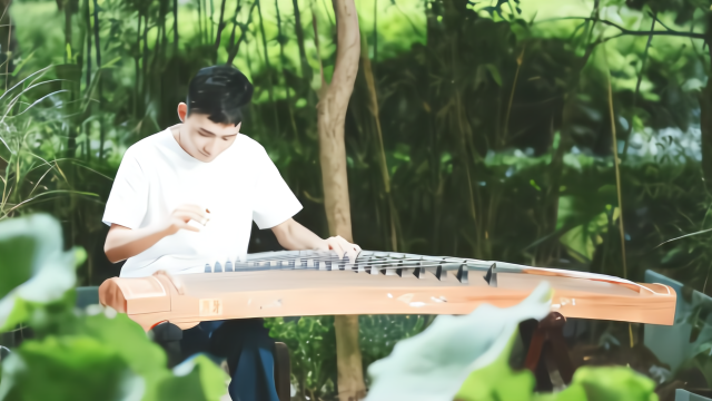 古筝名曲欣赏《分分钟需要你》听完就想恋爱了