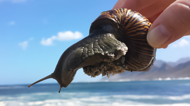 地球上最快的动物之一蜗牛 ，是的就是蜗牛