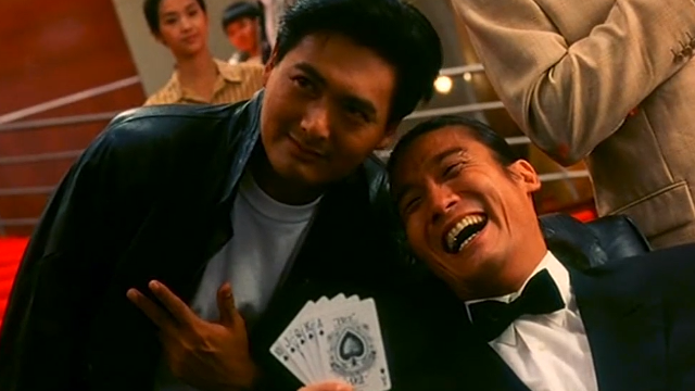 周润发赌神系列经典一段,多少人的童年的记忆