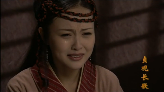 唐嫣主演的第一部古装剧竟然是《贞观长歌》，看起来好青涩