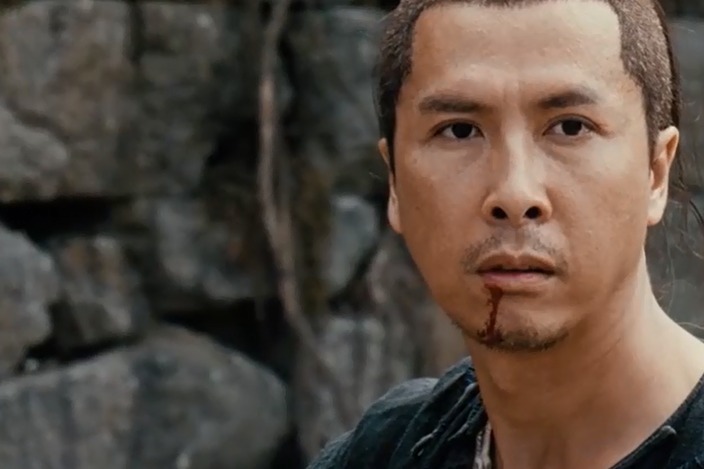 一部热血沸腾的经典武侠电影,甄子丹全程火爆