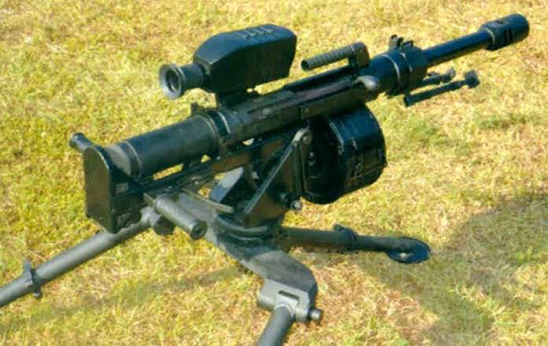 各种新式设计,使得这款自动榴弹发射器具备了一定的远程狙击能力,可在