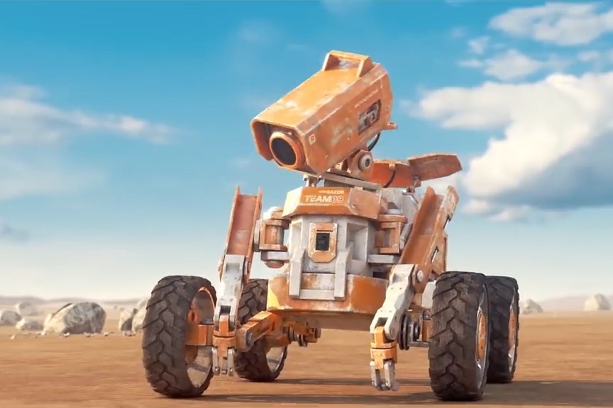 DUST机器人科幻短片-未知星球