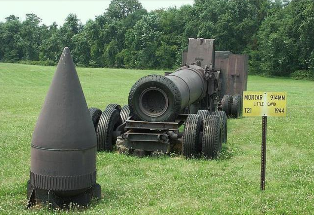 世界最大迫击炮,口径比古斯塔夫巨炮还大,能一炮夷平大碉堡