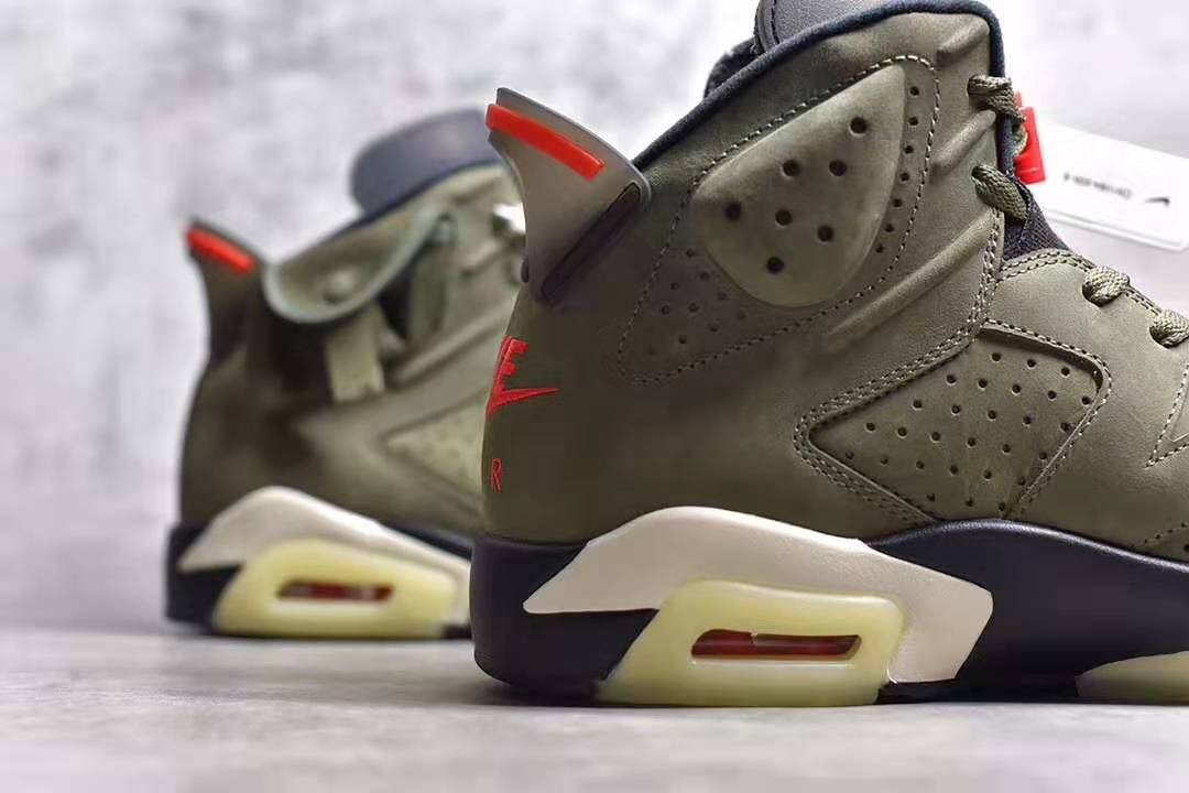 travis scott air jordan 6 aj6 ts鬼脸联名乔丹篮球鞋真假对比__凤凰