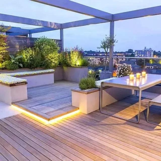 顶楼露台小花园怎样设计才好看?