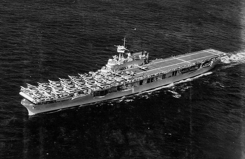《决战中途岛》里的另类明星,二战美军功勋战舰企业号