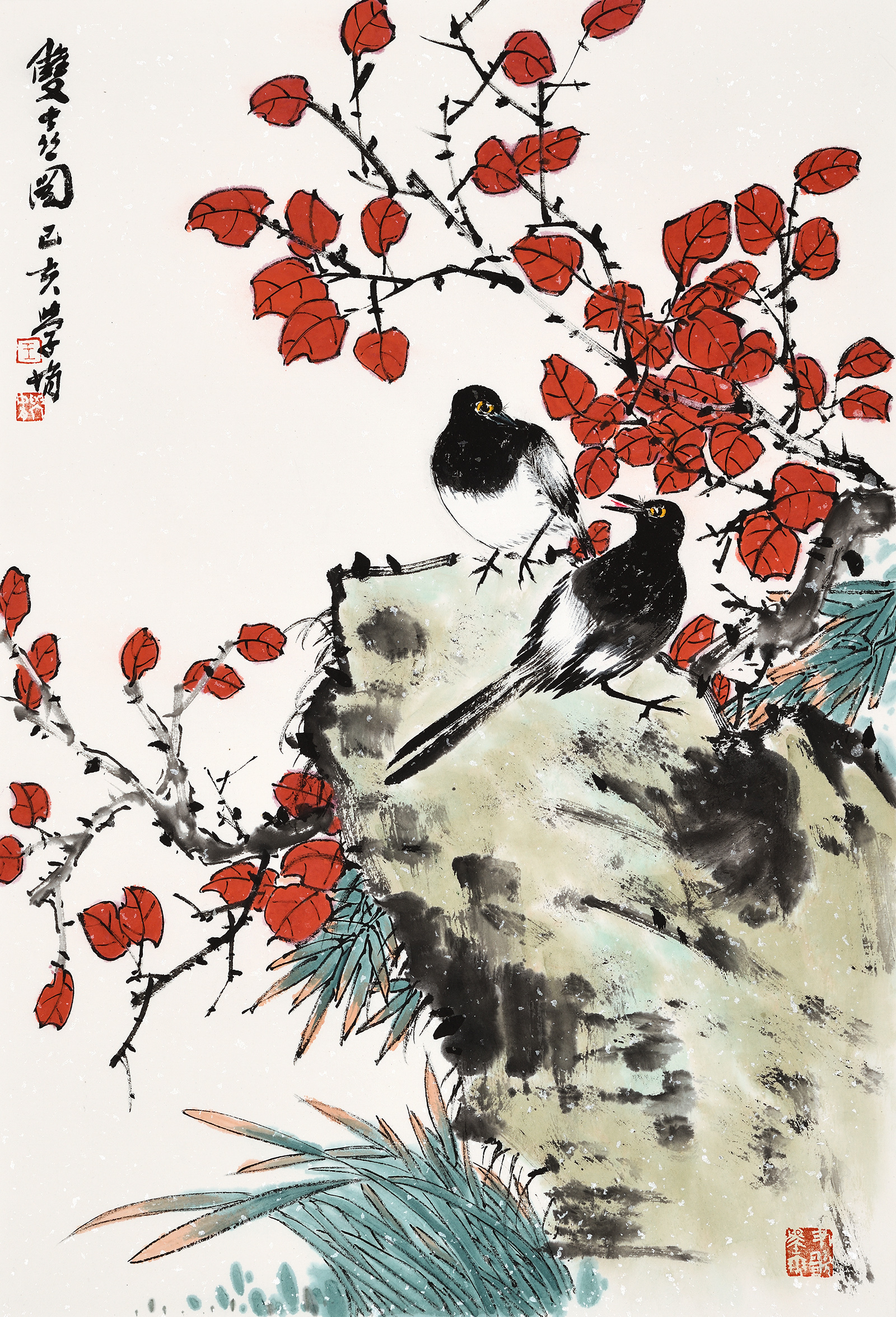 "诗画本一律,天工与清新"王学娟花鸟画