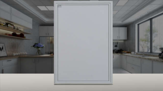 55mm前窄后宽小边框实木包覆门板怎么定制，多少钱一平