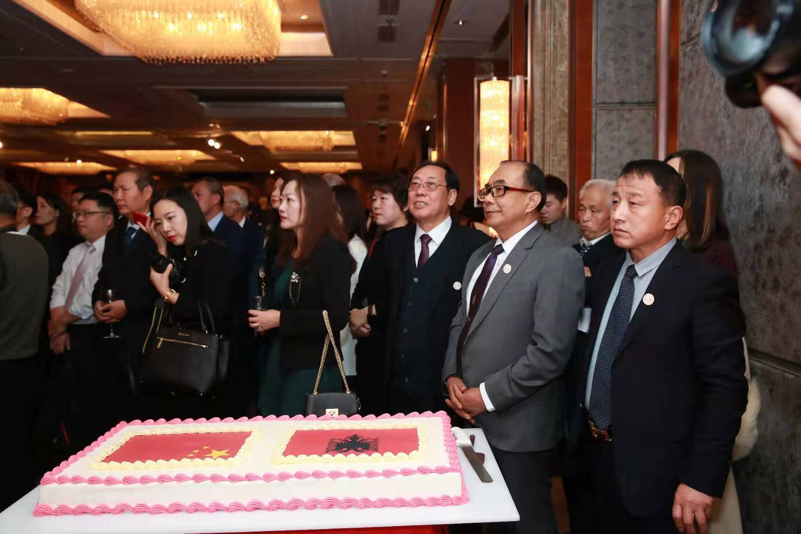 刘吉墩出席阿尔巴尼亚共和国独立107周年暨中阿建交70周年招待会