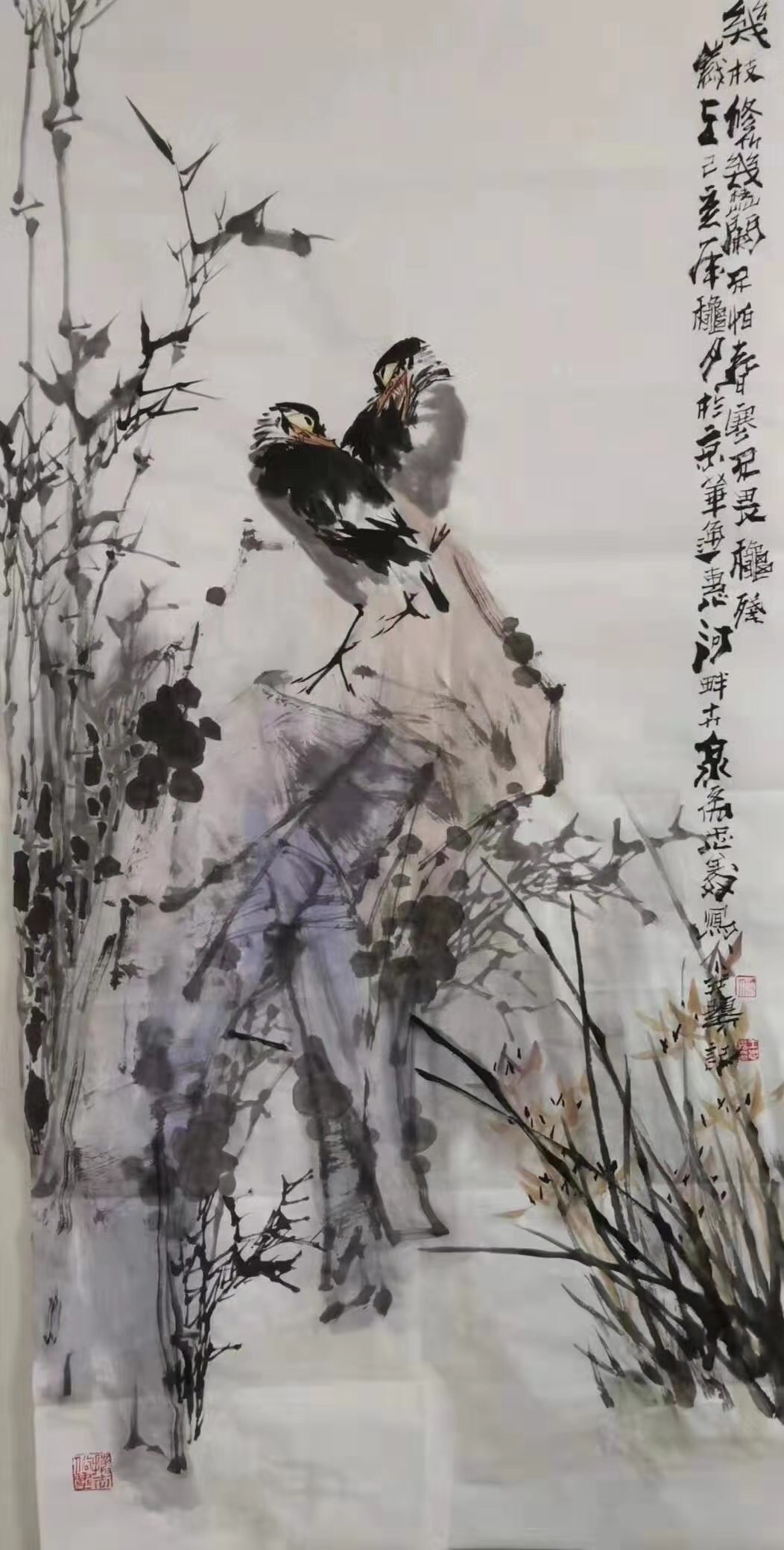 当代国画艺术家:王忠义和他的花鸟画作品