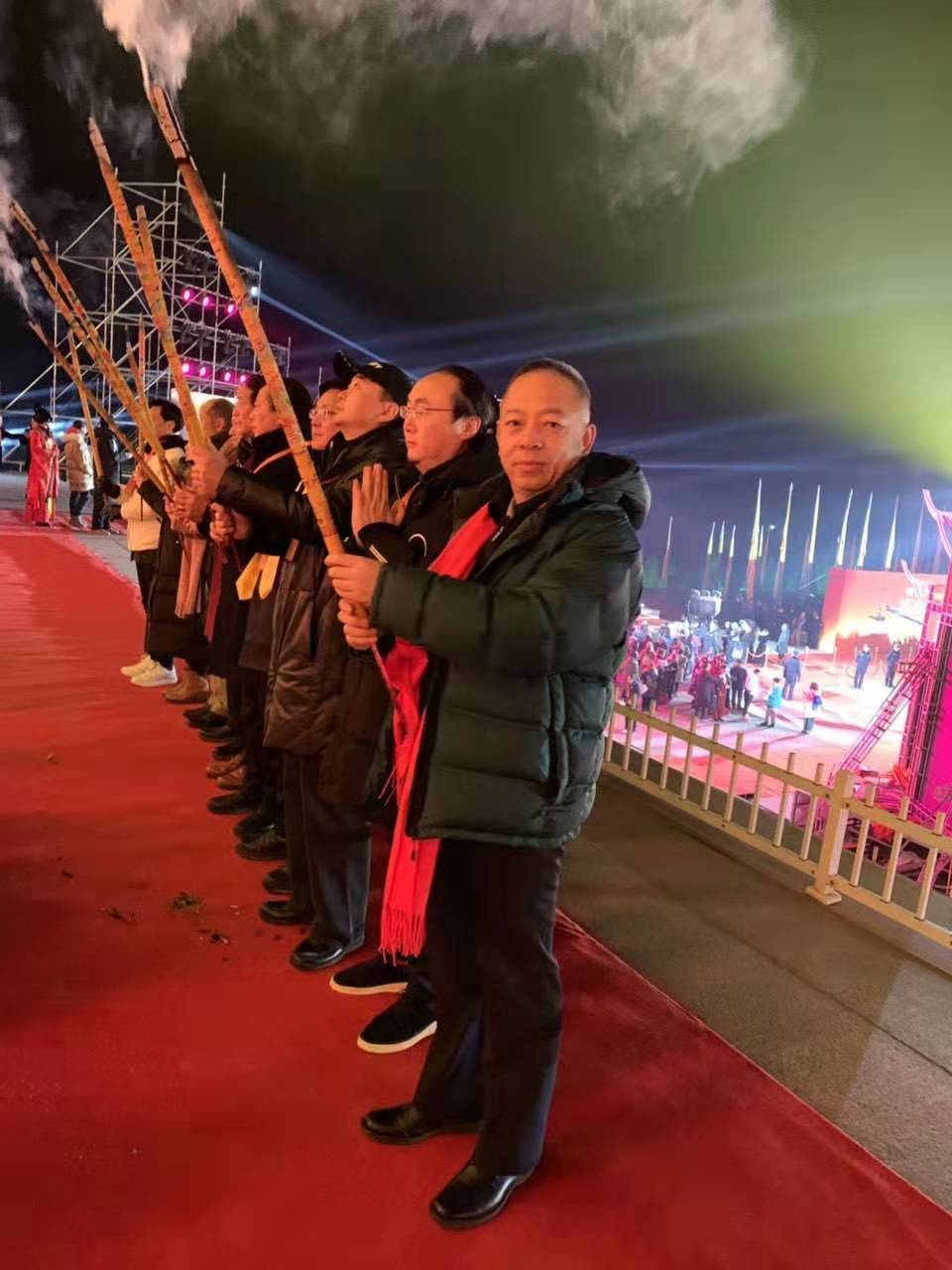 "江金波"先生出席黄帝陵全球华人祈福大典