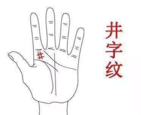 实际上就是井字纹.