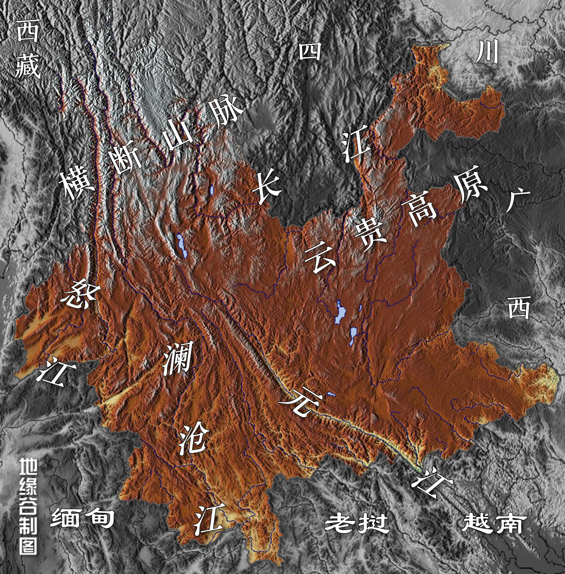 从元到清云南为什么越来越小