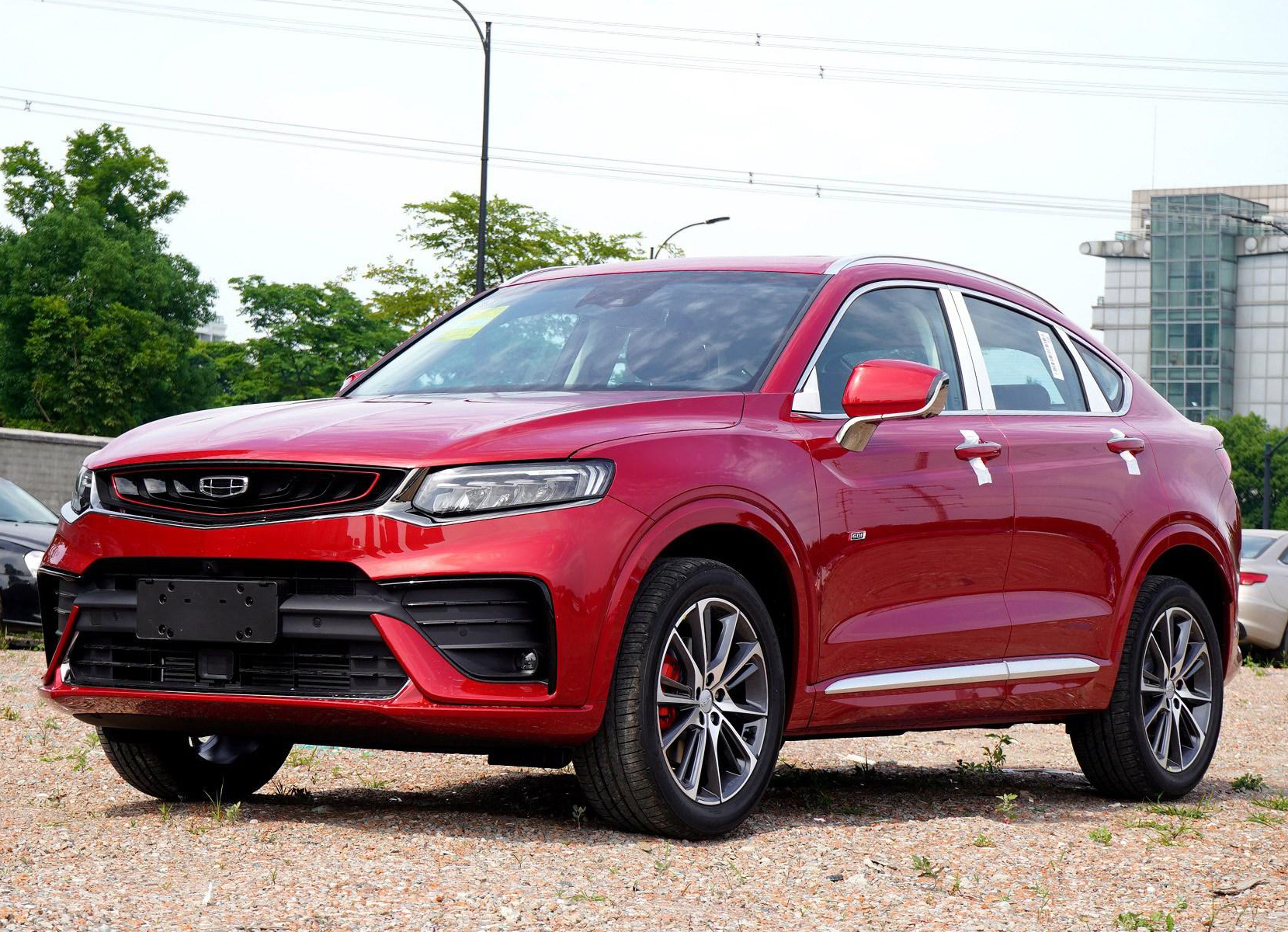 吉利星越，中保研安全碰撞成绩。