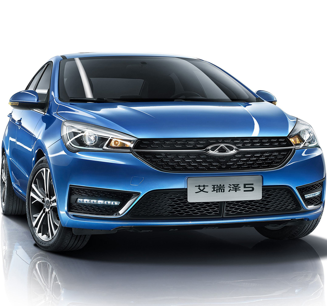 奇瑞艾瑞泽5，中保研安全碰撞成绩