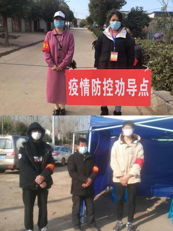安徽明光:返乡大学生成立疫情防控志愿服务队