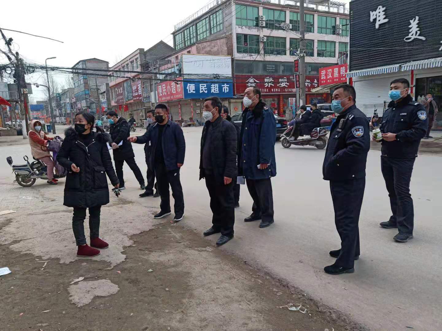 鹿邑县王皮溜镇干部守土担责,守土尽责