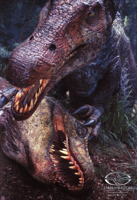 力能手撕霸王龙?巨大的棘龙是不是最强恐龙王