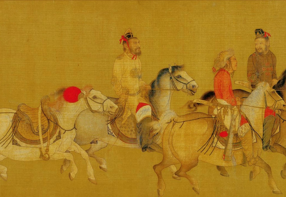 一幅北宋的无名之作《契丹人贡马图》