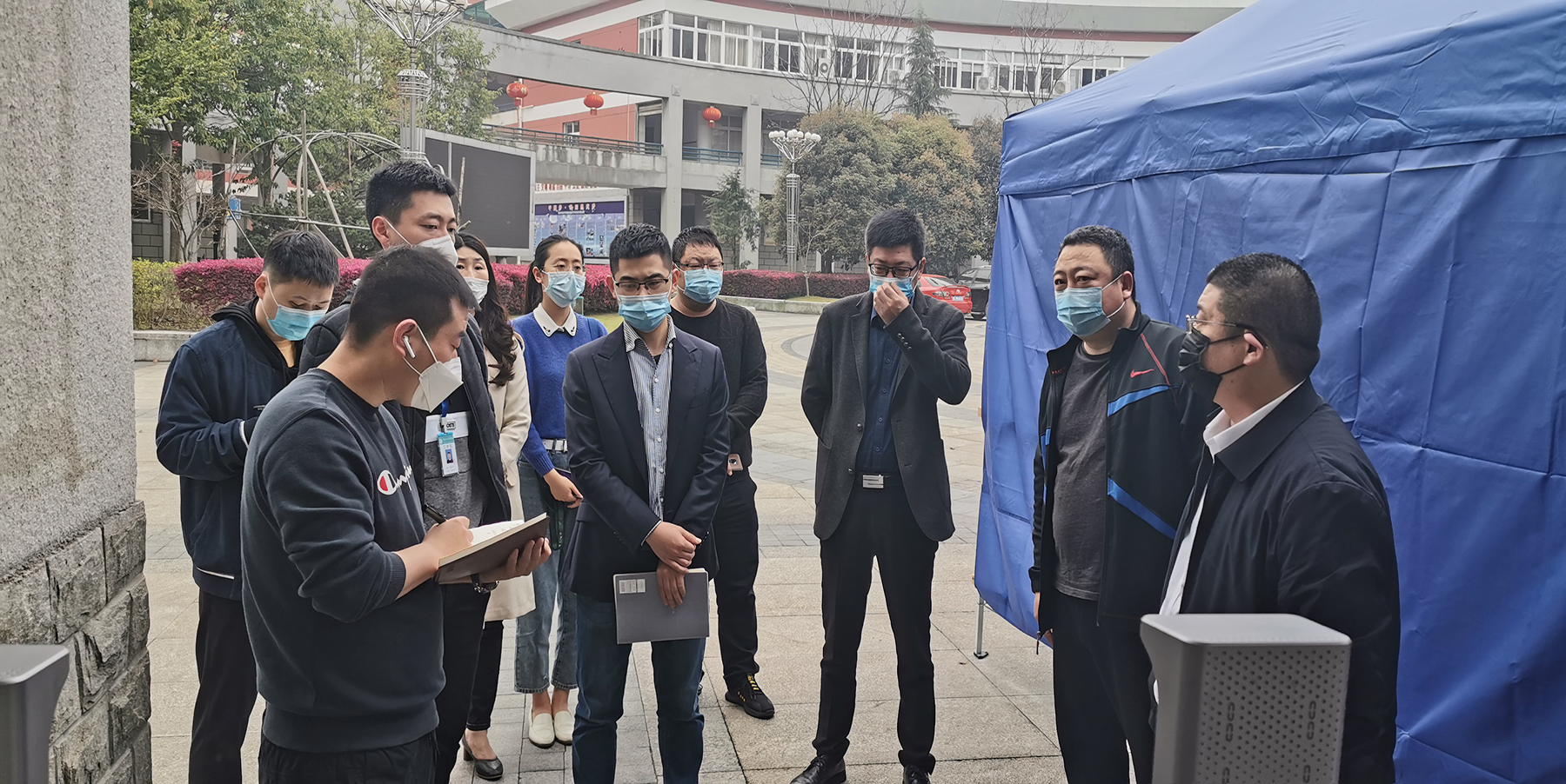 瑞安市安阳实验中学:凝心聚力 共绘战"疫"同心圆