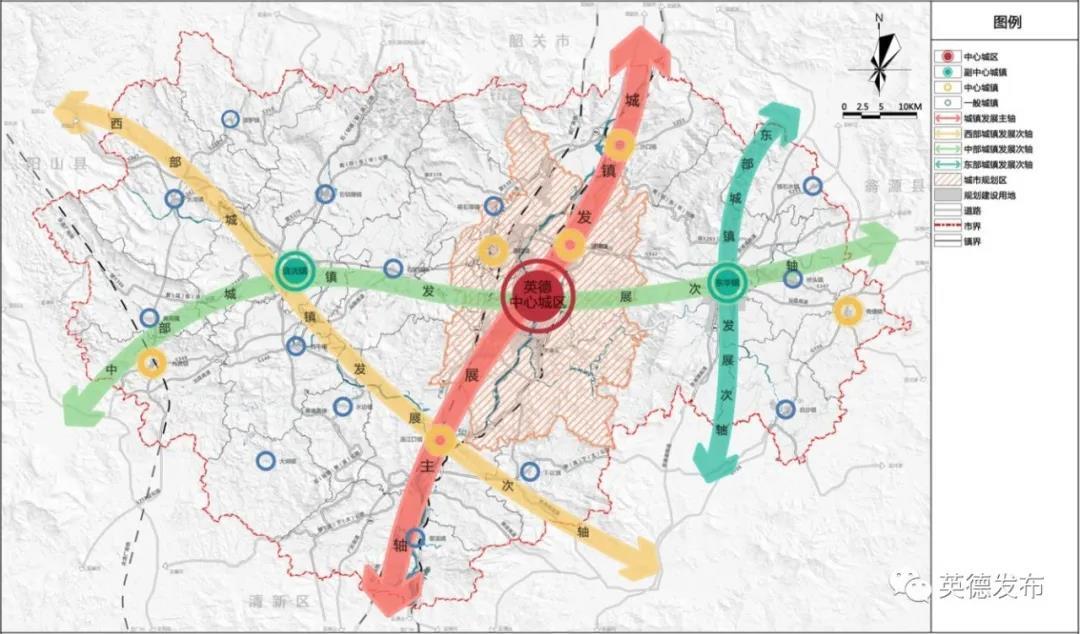 城北却仍具备充裕空间的情况下,城北新区将成为英德未来产业布局的