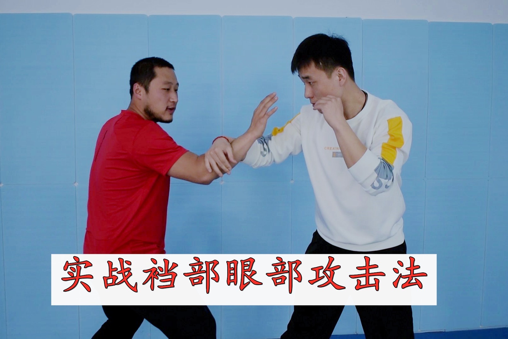 实战薄弱部位谁让打?庞超形意拳:裆部眼部攻击法