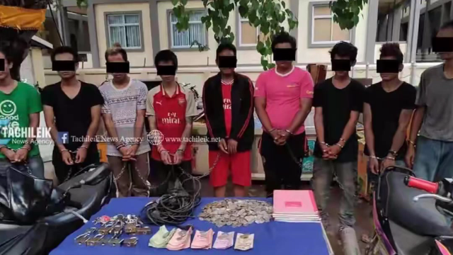 缅甸之声讯,缅甸大其力警察开展虎王计划,打击赌博