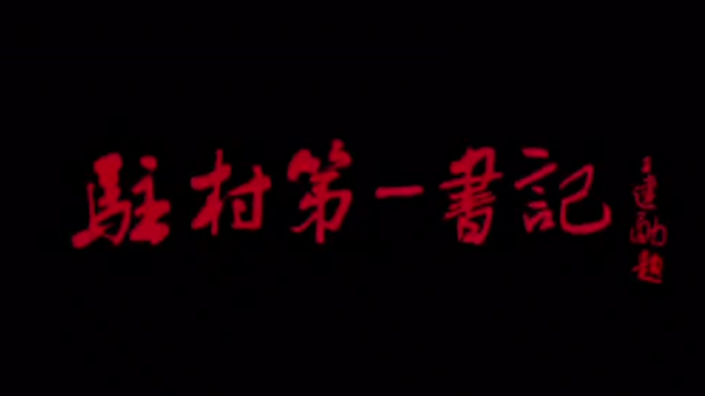 电影宣传片驻村第一书记