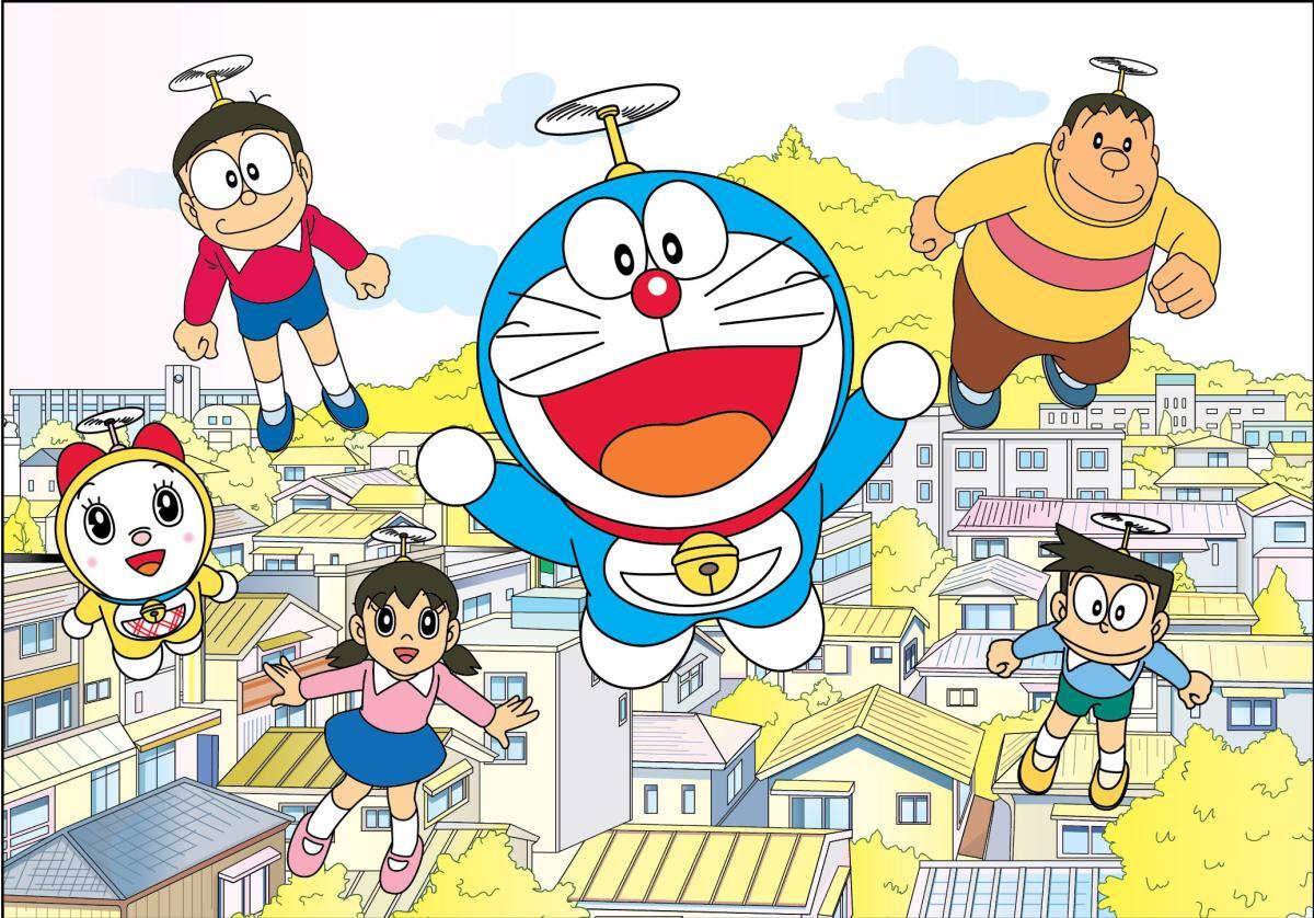 日本邮局今日发行两套《哆啦a梦》50周年纪念邮票 含初期连载内容